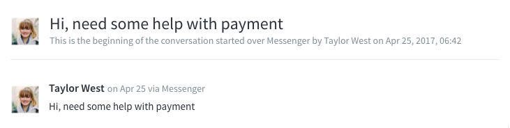 Vague chats like "Hi, I need some help with payment" are dreaded by support teams everywhere because they increase your live chat handle time