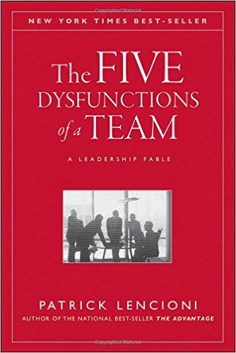 Best startup books: The Five Dysfunctions of a Team - Patrick Lencioni