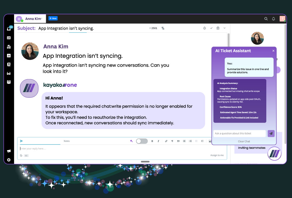 Ticket Insight Chat