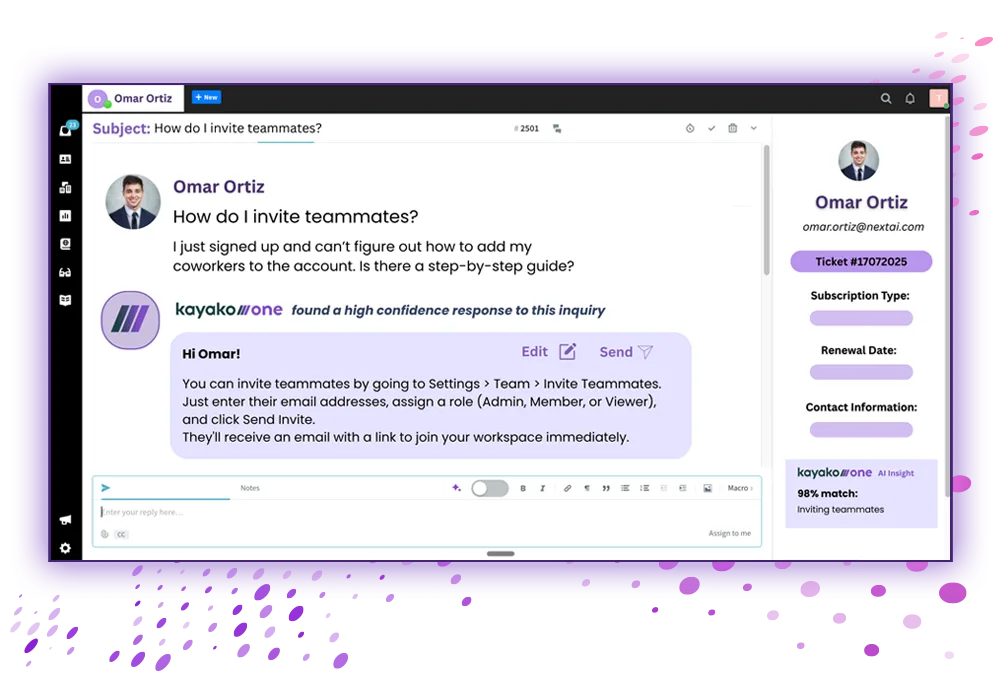 Instant Resolution Interface