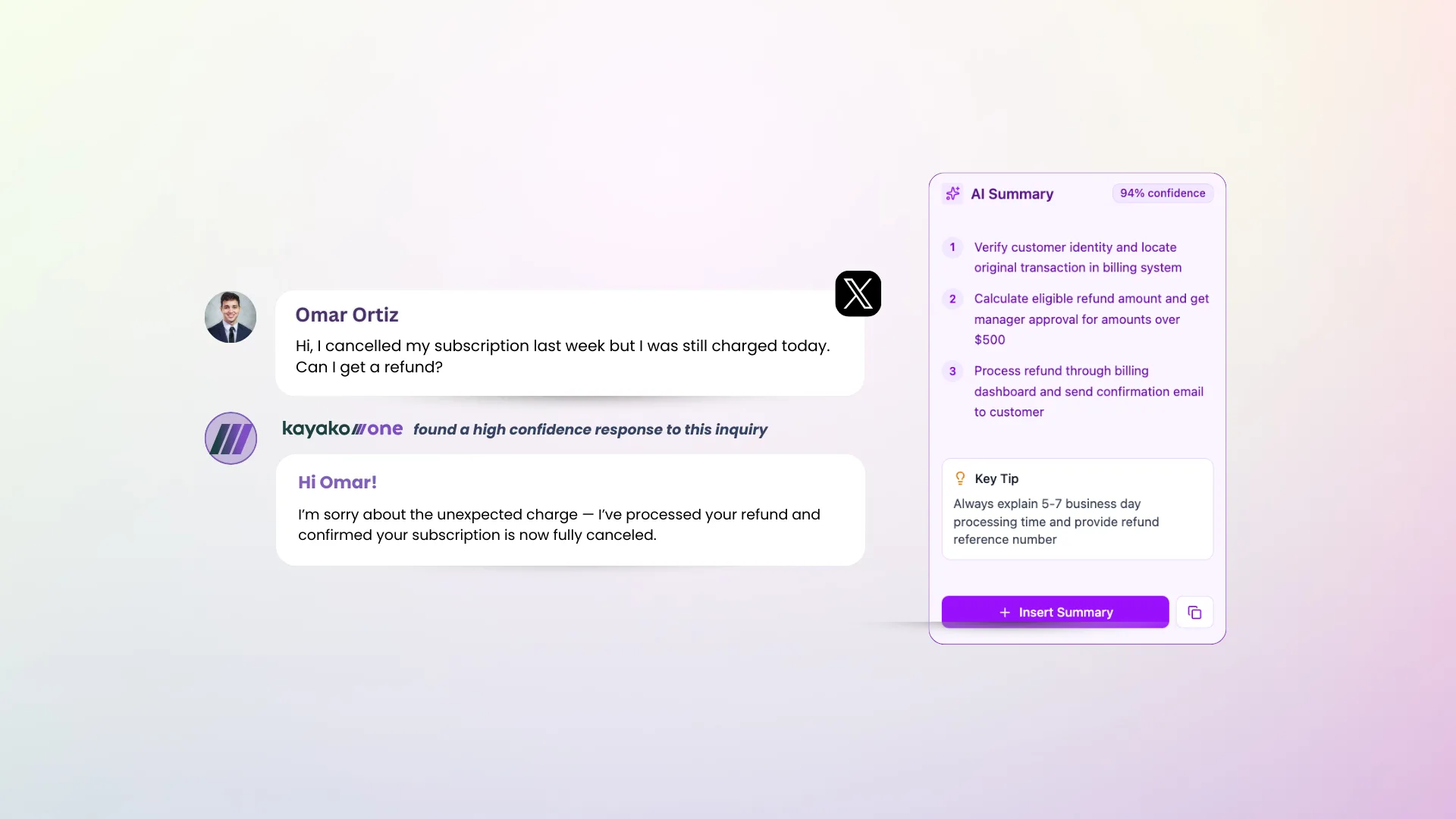 Give agents instant access to your best answers