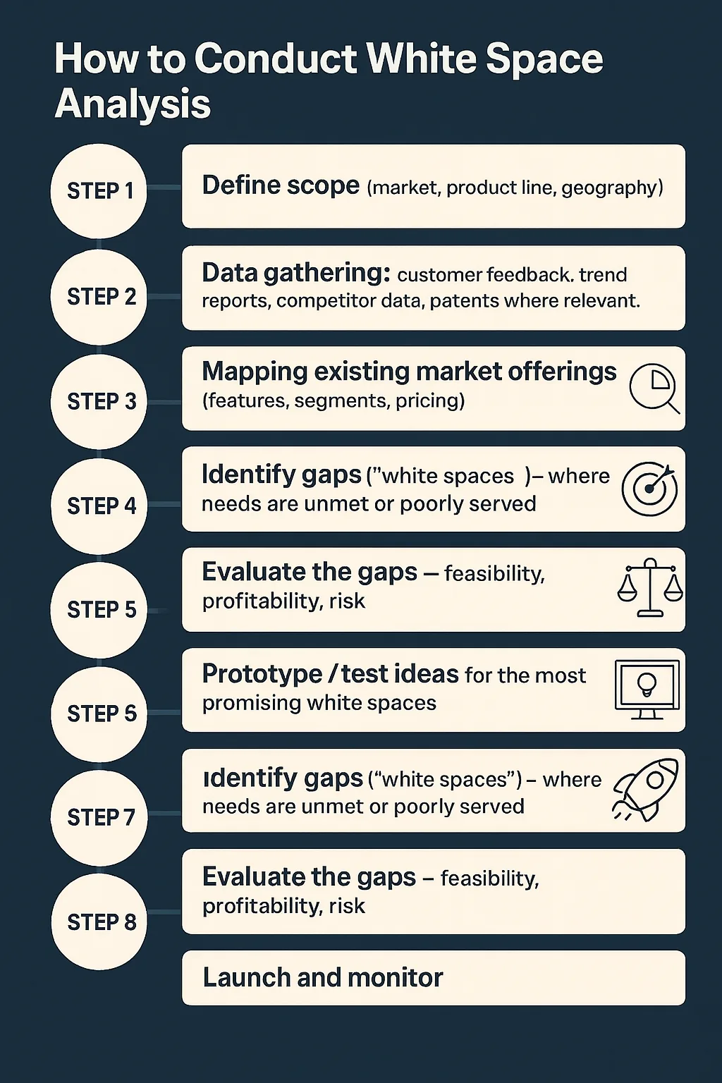 White space analysis