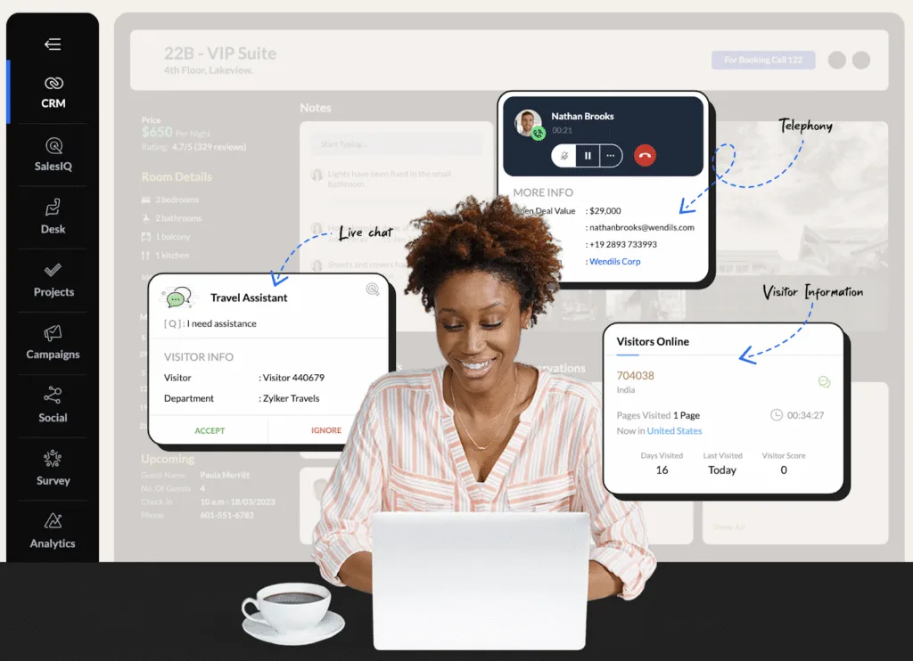 zoho crm plus- Top 10 Sales Forecasting Software