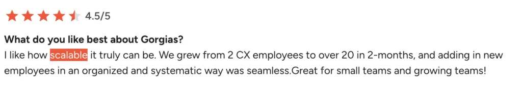 freshdesk vs gorgias brand first scalability