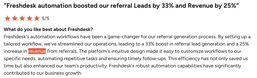 freshdesk vs gorgias crm level revenue attribution