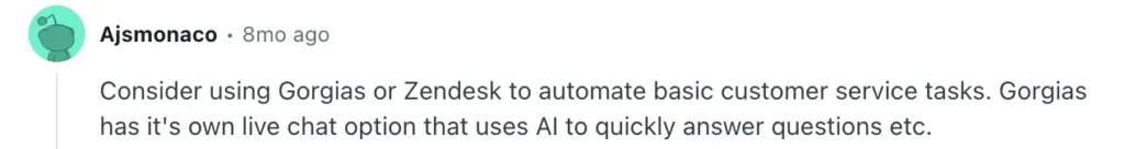 freshdesk vs gorgias intentlevel deflection