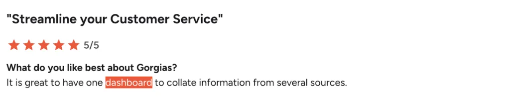 freshdesk vs gorgias operations dashboards