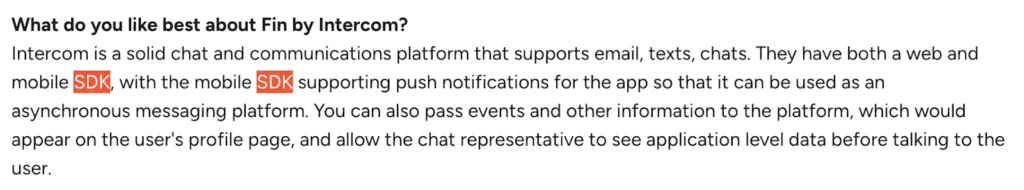 olark vs intercom mobile sdks