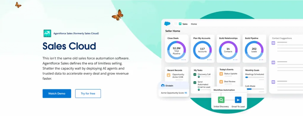 salesforce sales cloud - Top 10 Sales Forecasting Software