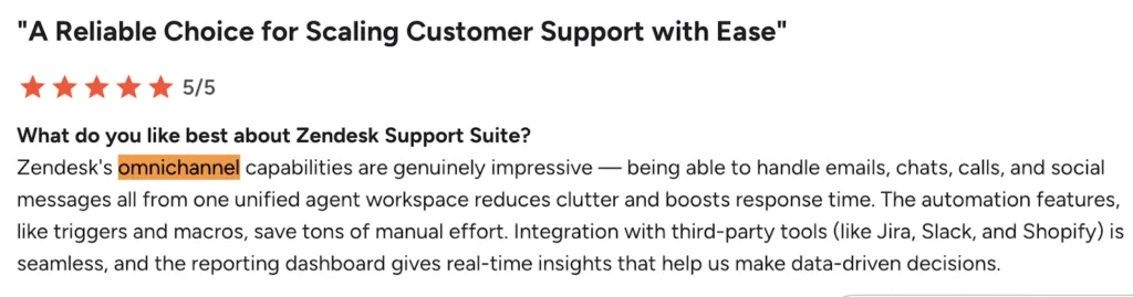 zendesk vs zoho omnichannel
