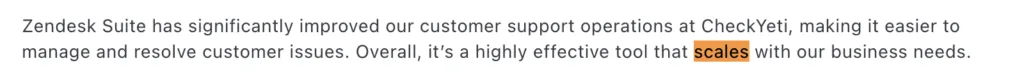 zendesk vs zoho pricing scalability