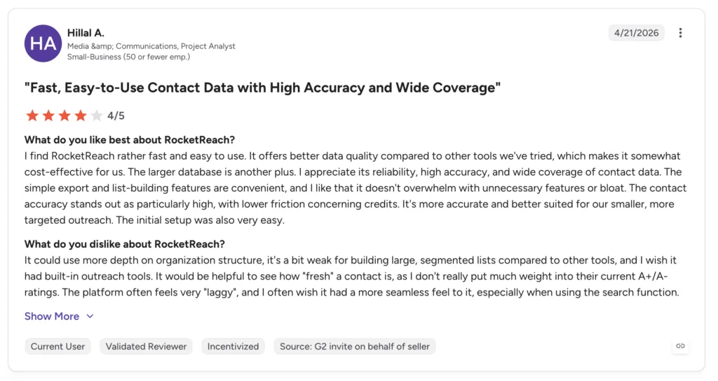 rocketreach review