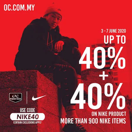 nike sales promotion examples