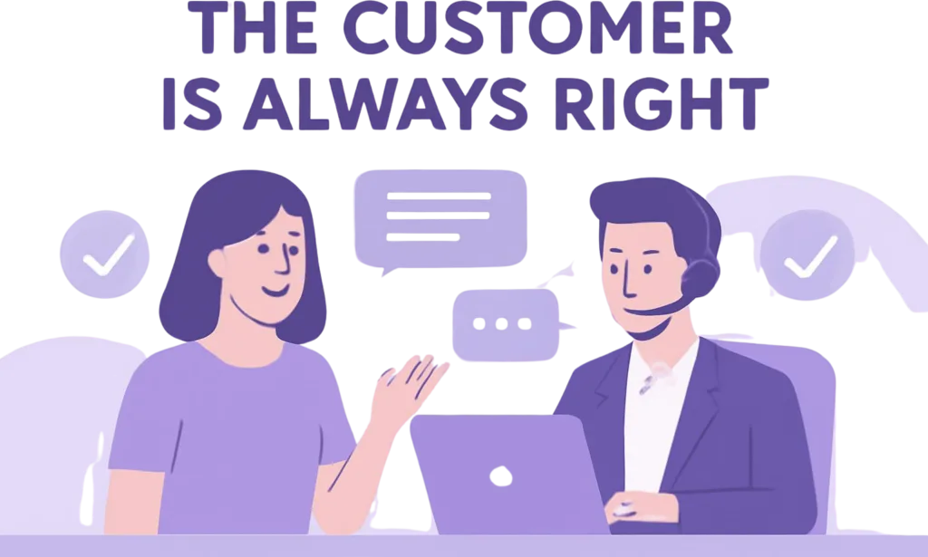 the customer is always right thumbnail