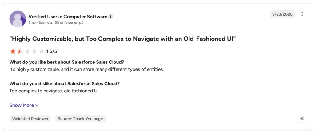 what people flag about salesforce